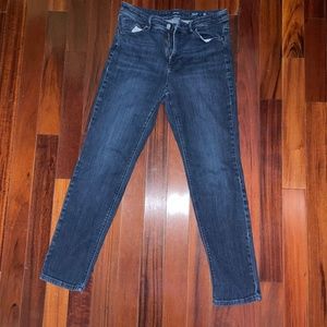 J.Jill denim jeans high rise straight leg blue size 10